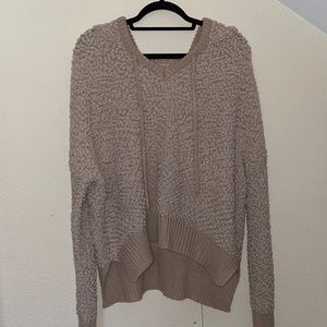 oversized knit sweater